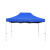 力易得应急救援帐篷 雨棚 广告帐篷 伸缩遮阳雨伞 折叠防雨防晒蓬 重型自动架3*6米蓝