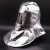 初构想防火耐高温防护面罩炼钢厂铝厂1000度消防披肩帽隔热铝箔头套