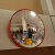 室内广角镜公路反光镜 转角镜 安全凸面镜 30CM（黑背）