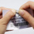 亚银标签哑银不干胶防水贴条码标签纸彩色logo印刷银色贴纸 80501000张单排R