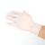 腾邦兴业 乳胶手套 工业多用途独立一次性橡胶手套 无菌白色 M码 50双/盒