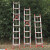 铝合金伸缩梯子直梯单面升降梯子工程梯阁楼梯3-12米登高户外云梯 加厚款5米2.7米升4.5米 2mm