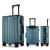 KAKJ威浩多功能行李箱高颜值万向轮拉杆箱铝框大容量旅行箱包 2269黑色 铝框款 20英寸