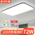 铂特体 LED吸顶灯 客厅灯卧室节能灯现代简约照明灯 72W（90*60cm) 白光