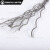 304不锈钢钢丝绳细软 1 1.5 2 3 4 5 6 mm晒衣绳晾衣绳晾衣架钢丝 4mm超软型（1卷50米）30铝套7*19
