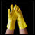 定制适用于浸塑手套耐酸碱耐油防水工业橡胶耐磨化工电镀止滑兰耐 黄浸塑手套 3双