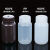 塑料试剂瓶防漏HDPE瓶PP瓶耐酸碱耐高温液体水样品瓶1530601252505001000ml广口 棕色15mlHDPE材质