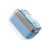 谋福 多功能肥皂起泡盒 免手搓收纳肥皂盒 滚轮带洗衣刷（蓝色）