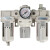 气源处理器AC3000-03三联件过滤器型油水分离器调压阀给油雾器 AC400004D4分自动排水