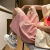 艾格华夫格短裤女2024夏季薄款休闲运动过膝外穿潮粉色宽松五分裤 粉色(有口袋) S码[建议70一85斤]