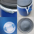 色带盖子水桶化工桶法兰桶密 25铁箍桶（蓝色）
