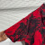朵淑莲禁慾欲系男装夏季衬衫设计感小众垂感夏季薄款原创个性不规则印花 红色显白 m