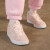 阿迪达斯 （adidas）休闲鞋女鞋春新款运动鞋轻便百搭低帮文化网球鞋板鞋 ID8777粉色 36
