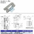 CL201-1-2-3-6威图柜暗铰链HL011-1配电箱控制柜门合页不锈钢 CL201-6灰含附件