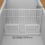 胖进冰柜分隔内部置物架冷柜收纳加密分区隔板冷藏分格单面冰箱隔离网 宽可伸缩37-44/高29