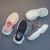 回力童鞋儿童运动鞋2024夏季新款男童椰子鞋女童网面透气一脚蹬跑步鞋 白白色 -0120 27码