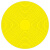 定制压力表标识/压力表三色反光膜带背胶标识贴点检标识标签反光 15公分黄色色圆(一个) 15x15cm
