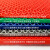 七彩阁 PVC塑料镂空防水防滑地毯脚垫 0.9米宽 单位：米 3.5mm厚红色