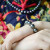 诗筠（shijun)孔雀绿珍珠手链顺景波利尼西亚绿黑珍珠贝珠渡膜圆极强光珍珠手串 黑珍珠14K包金手链 10-10mm