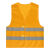 反光马甲安全服工地施工建筑工作警示服环卫工作服交通安全服定制 魔术贴款橙色灰条