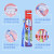 高露洁（Colgate） 妙妙刷儿童牙膏(6岁以上)香香草莓味70g+儿童牙刷(2岁以上) 防蛀