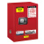众御 ZOYET SC0004R 可燃液体防火安全柜4加仑 红色 单门手动式