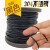黑色包塑钢丝绳 304不锈钢细钢丝绳2mm1mm1.5mm3mm4mm5mm 黑色包塑1mm(一卷100米)