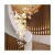 欧普灯客厅吊灯北欧创意轻奢艺术餐厅酒店复式楼别墅设计师装饰灯 出口版白色长款-D150CM-三
