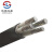 沈缆红星 国标四芯铝缆YJLV 3*25+1*16平方铝芯架空户外电线电缆 1米