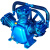 奇立彩捷豹款工业级空压机泵头机头三缸四双缸气泵总成配件 Z-0.036/8(配750W ) Z型单缸