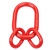 琛选工品 子母环强力环 锻造模锻椭圆合金钢 起重索具吊具环 单位：个  子母环21.7T 