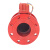 立采  水流指示器法兰配用连接器材盘灭火系列  DN100 一件价 