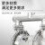气动隔膜泵QBY-40QBY-25不锈钢铝合金PP耐腐蚀压滤污水胶水泵 QBY-50铸铁+橡胶