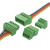 定制15EDGKP-2.54mm免焊对接对插式2EDGRK插拔绿色接线端子插头插 9p对接整套