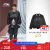 李宁棉服男子新款运动时尚系列开衫无帽棉夹克AJMT297 黑色-1 M