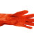 止滑浸塑耐磨耐油防腐蚀防水加厚橡胶手套工业PVC劳保手套 东亚807止滑手套1双 XL