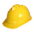 光冠 豪华ABS安全帽工人施工建筑工程防砸透气劳保头盔可印字定制定制 梅思安PE豪华型黄色
