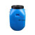 实验室废液桶 化学耐酸碱化工桶圆桶方桶酵素桶防腐蚀泔水桶 60升方桶蓝色特厚S25