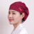 厨房帽子女包头卫生餐饮帽防掉发油烟护士厨师做饭 粉红色 HA09棉涤 可调节