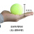 热奥篮球装备抛接训练网球用品提升球感控球过人协调反应力训练器材 绿色网球1只装