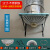 免打孔排气扇厨房油烟机排风扇大功率抽风机家用强力换气扇防定制 12寸不锈钢铁+5米管油槽套餐
