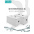 适用于透明AG/F型户外防水接线盒带耳ABS塑料端子盒室外电源密封盒 130*80*85透明