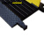 安赛瑞 重型5槽线缆保护带 橡胶线槽减速带 线缆保护垫 软管保护带 11113