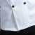 韩曼柯 厨师服长袖厨房春秋男女后厨蛋糕店饭店料理服务员工作服上衣套装 印绣logo 白色长袖上衣+围裙 M 