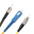 保安捷 光纤跳线工程级光纤连接器尾纤千兆延长线 LC-LC单模双芯 20m