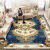 完壮欧式客厅地毯茶几毯沙发家用卧室满铺房间地垫现代简约可机洗定制 欧式 经典红色 40*60CM