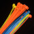 束线带 彩色自锁式尼龙扎带数据束线带捆绑工业园艺塑料红黄蓝绿橙JYH 绿色5*150宽3.6mm(100根/包)
