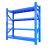 适用于仓储货架多层置物架二三层小货架杂物架仓库1.2米1.5米铁架子 四色可选※默认蓝色※其他 长80宽40cm/承重260KG【加