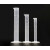塑料量筒带刻度线实验室烧杯105010025050010002000ml毫升 100ml(两面刻度)