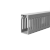 RCCN开口式PVC线槽细孔HVDR-F型灰色环保阻燃线槽45MM高-60MM高电线槽工业理线槽 两米一根起售 HVDR3345F